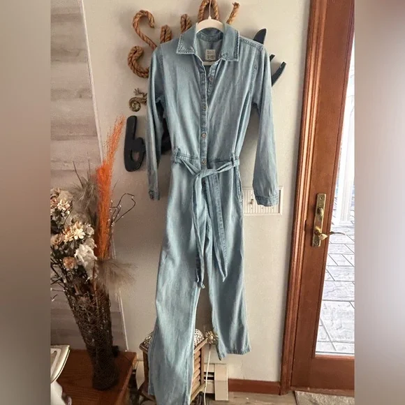 Billabong The Salty Blonde Denim Sunday Uniform
Jumper Women's SZ S retail $150 - Picture 6 of 15